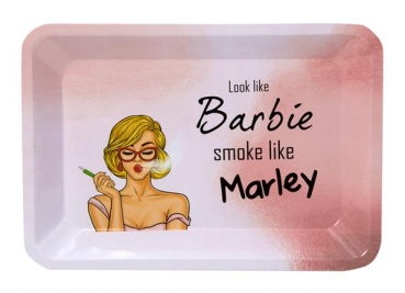 Drehtablett Metall Rolling Tray Tablett LOOK LIKE 18x12,5x2cm